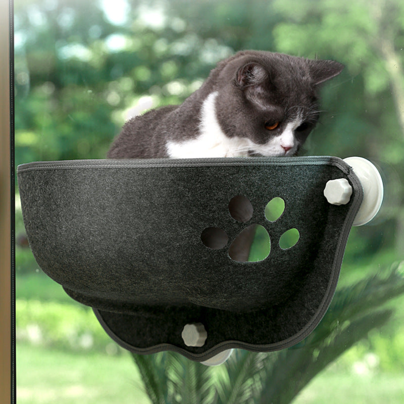 Purrfect Perch: Deluxe Cat Window Hammock